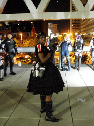 Illustration for article titled Your Commander Shepard Isn't As Fabulous As This Lolita Shepard
